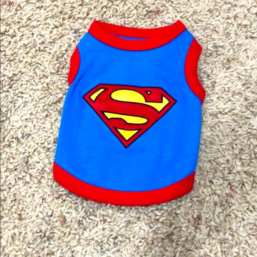 Parisian Pet Superman Shirt